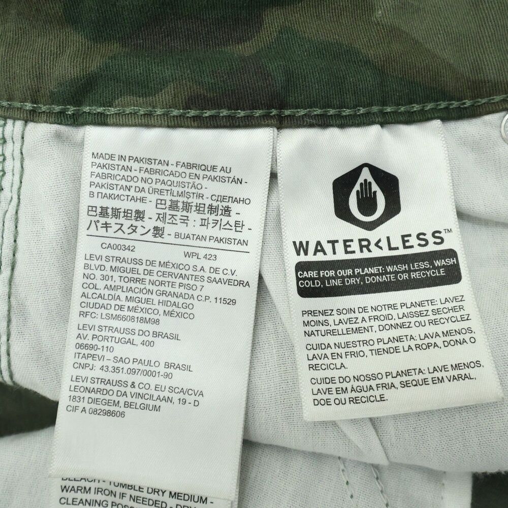 Levi's 721 Jeans Women's Size 27 Camouflage High-Rise Skinny Denim 30" Inseam - Picture 12 of 16